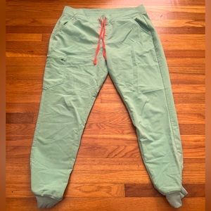 Figs Zamora joggers XL/T. Color Jade